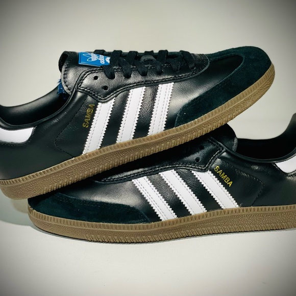 Adidas Samba Black and White Sneakers - Picture 2 of 8